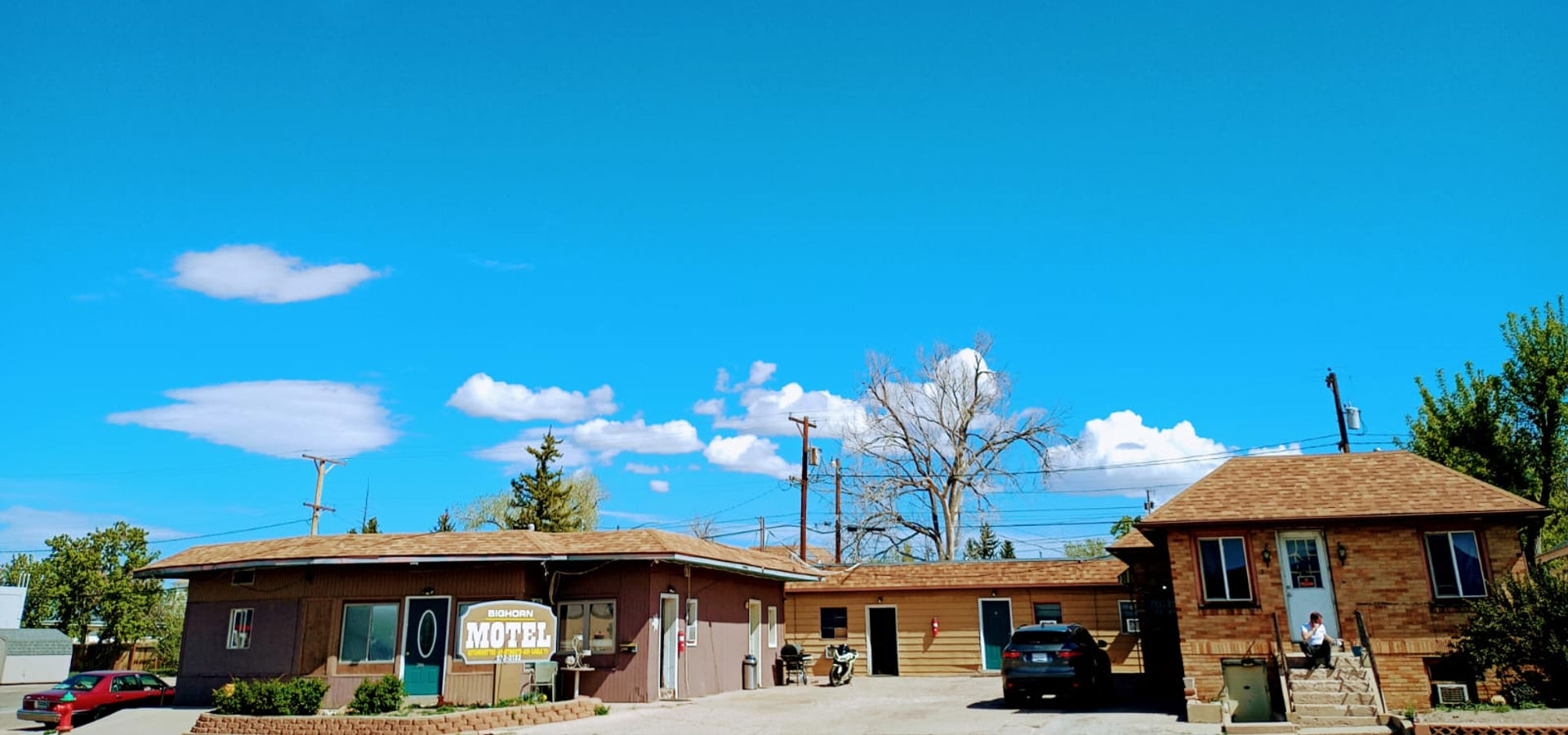Big Horn Motel exterior view in Cheyenne, Wyoming